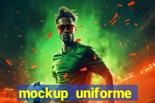 mockup uniforme futebol psd free